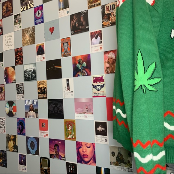 Let’s Get Baked Gingerbread Christmas Sweater Green Ugly Christmas Sweater - Picture 5 of 11